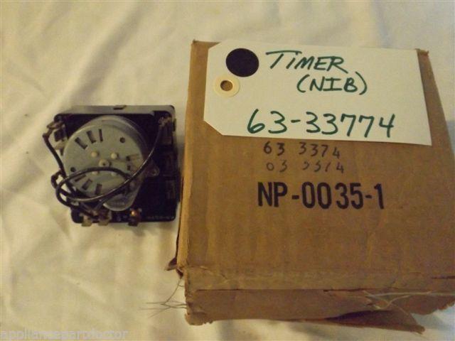 Maytag Whirlpool Washer 63-33774 Timer NEW IN BOX Maytag Whirlpool Washer 63-33774 Timer NEW IN BOX